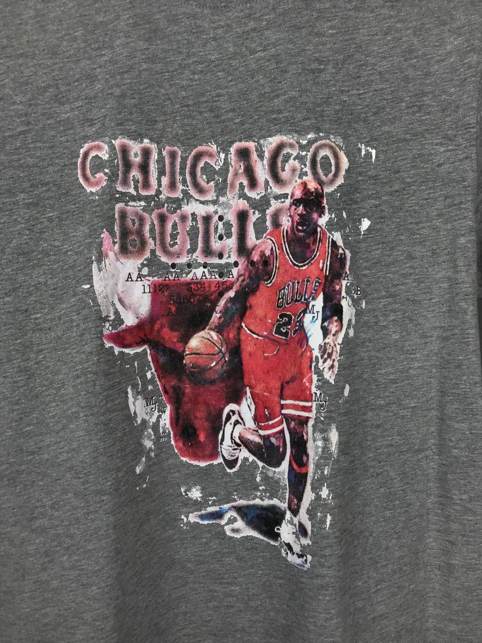 NBA × Vintage Chicago Bulls Jordan vintage streetwear tee Size US M / EU 48-50 / 2 - 3 Thumbnail