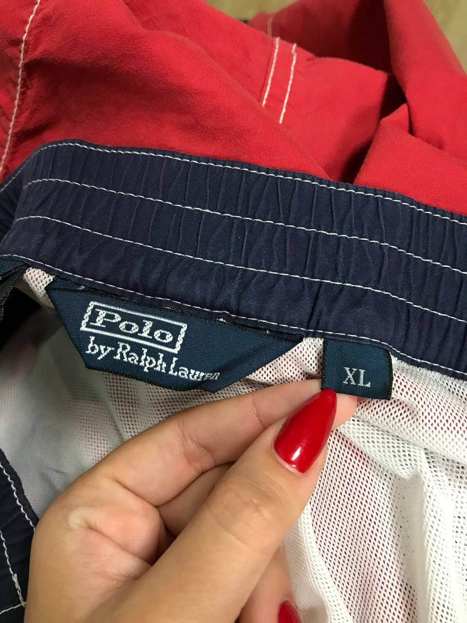 Polo Ralph Lauren × Vintage Polo Ralph Lauren luxury vintage red shorts Size US 34 / EU 50 - 4 Thumbnail