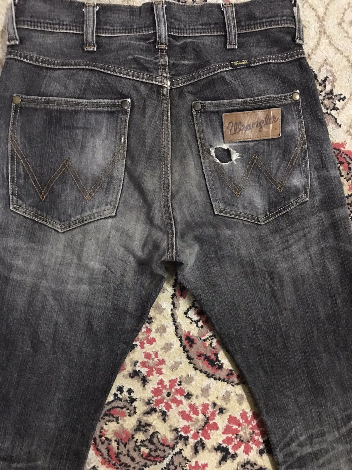 Vintage Flare jeans wrangler vintage boot cut Size US 30 / EU 46 - 3 Thumbnail