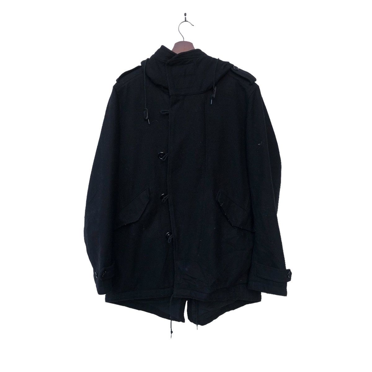 Beams Plus 🔥BEAMS DUFFLE FISHTAIL JACKET Size US L / EU 52-54 / 3 - 1 Thumbnail