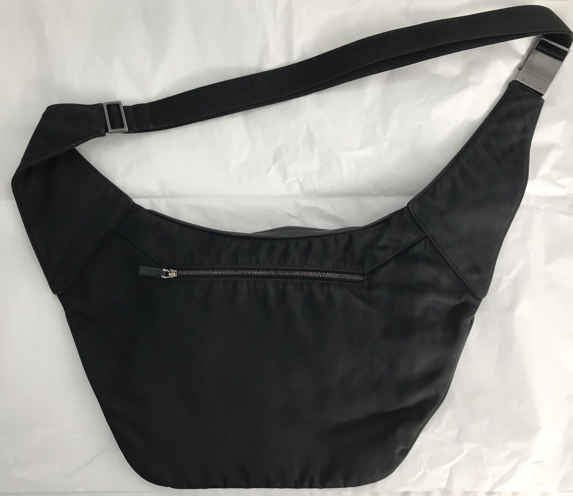 ン 大人気 新品 ノ Gucci Gucci Mens 018-1605 Bag Crossbody Leather Nylon Black バッグ