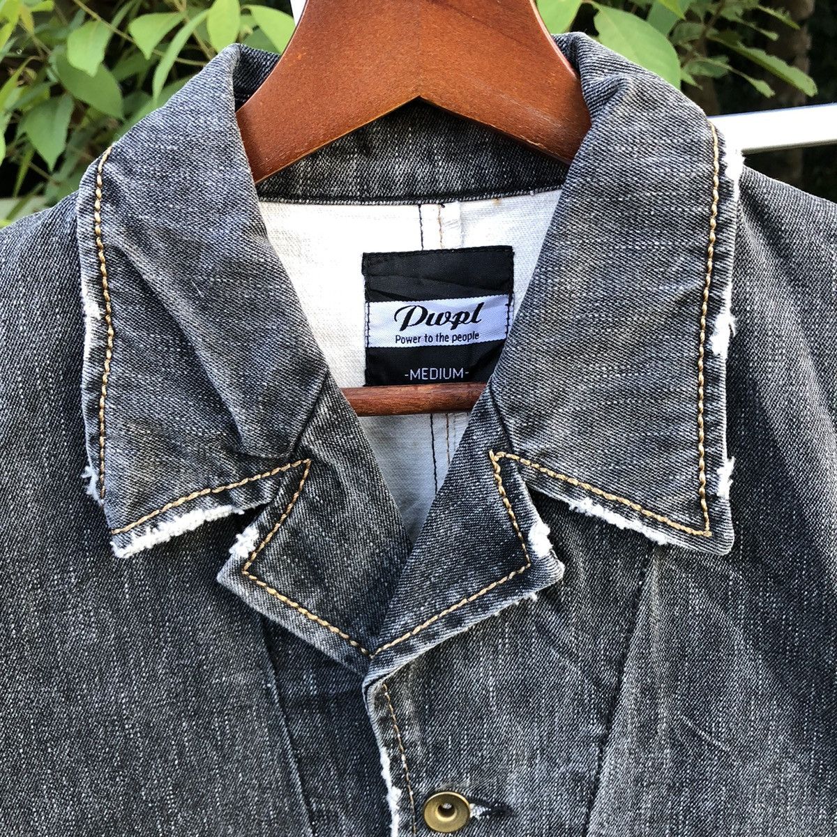 Japanese Brand JAPANESE BRAND PWPL DISTRESS DENIM JACKET Size US M / EU 48-50 / 2 - 4 Thumbnail