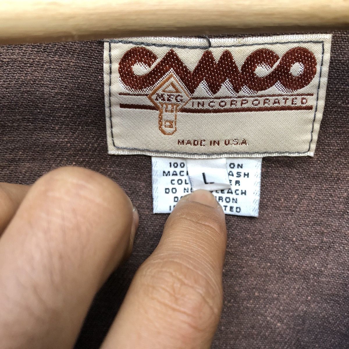 Vintage 💥RARE VTG CAMCO MILITARY SMOCK JACKET Size US L / EU 52-54 / 3 - 3 Thumbnail
