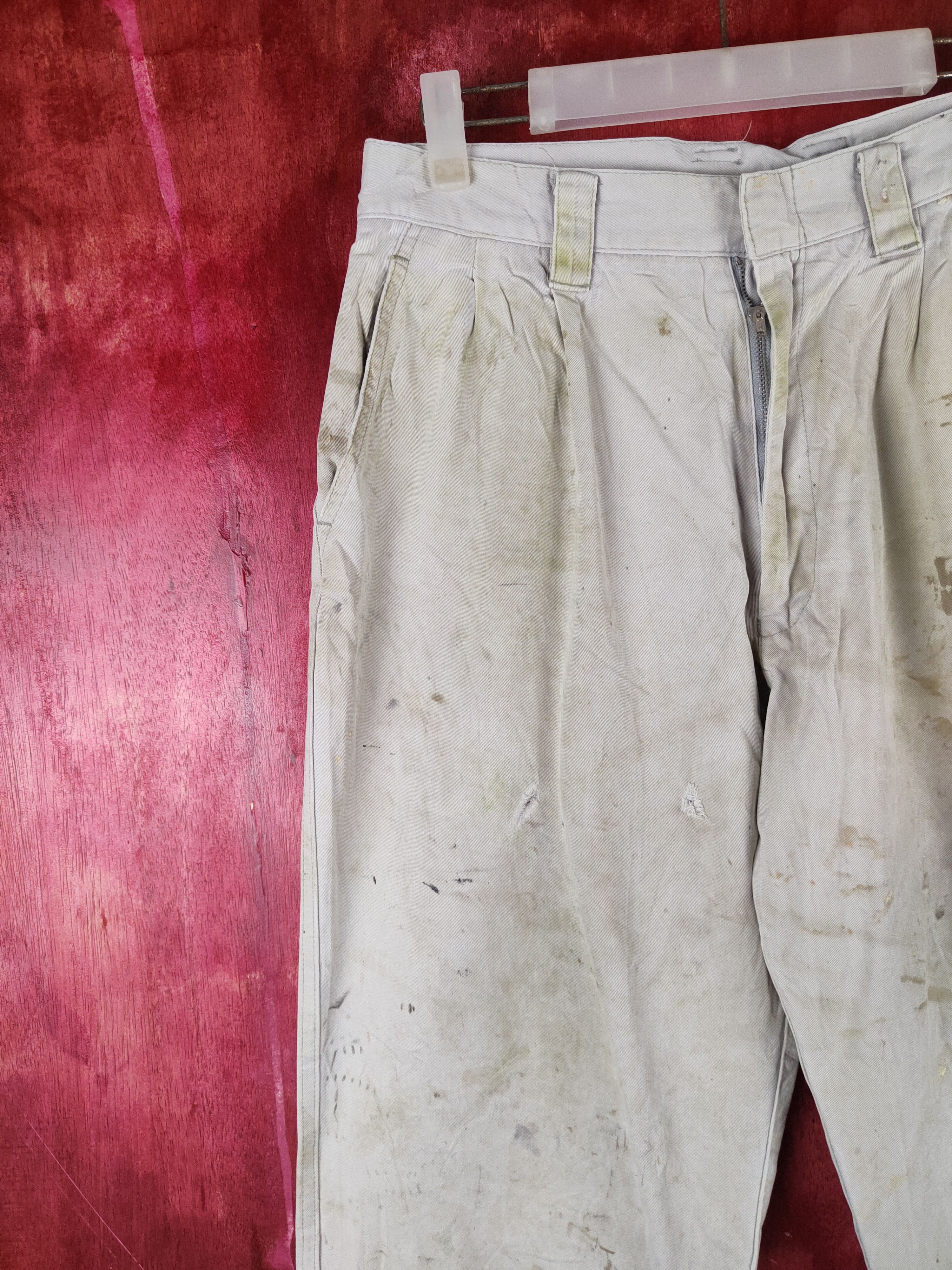 Japanese Brand × Vintage Field Message vintage distressed worn Casual Pants #S729 Size US 30 / EU 46 - 4 Thumbnail