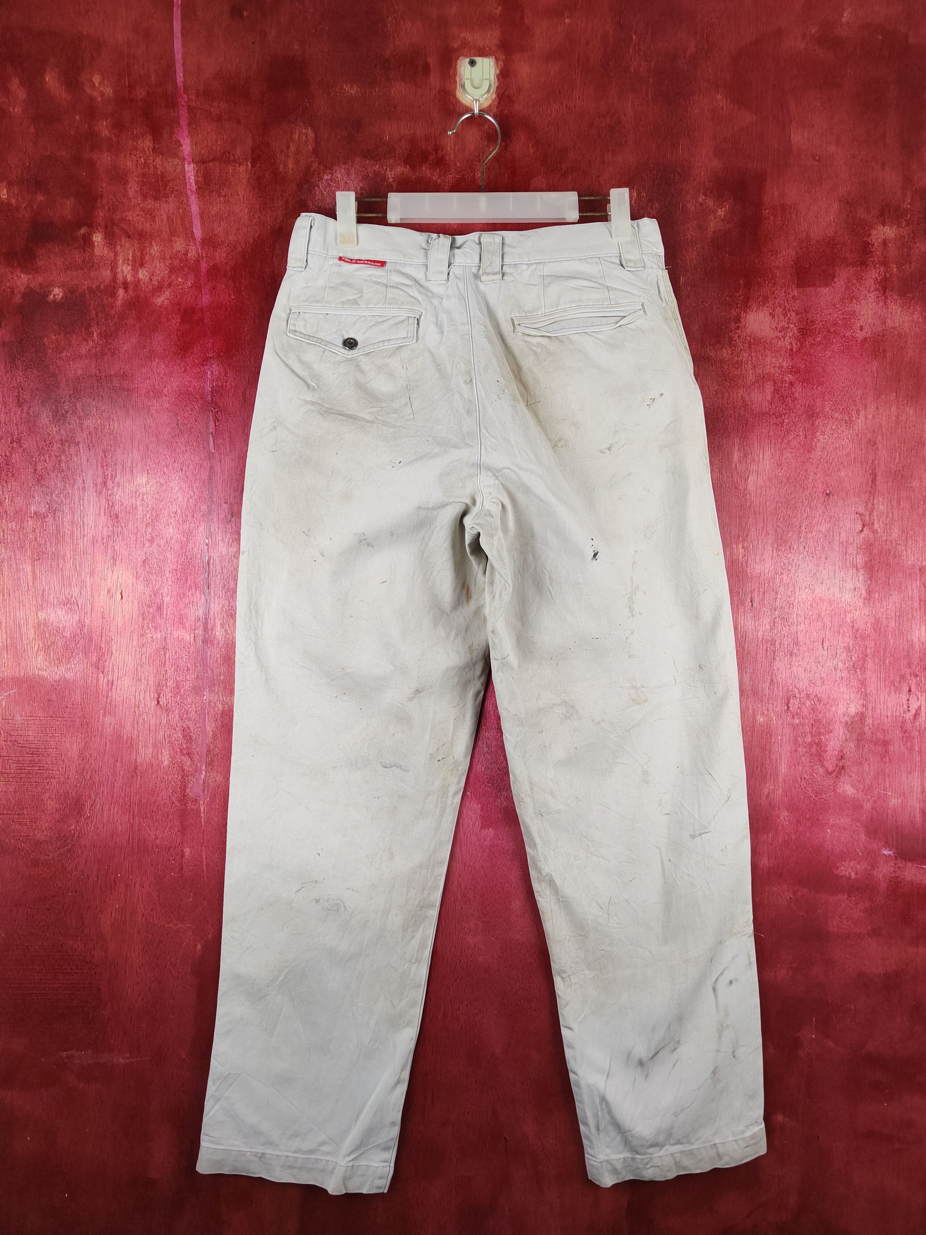 Japanese Brand × Vintage Field Message vintage distressed worn Casual Pants #S729 Size US 30 / EU 46 - 9 Thumbnail