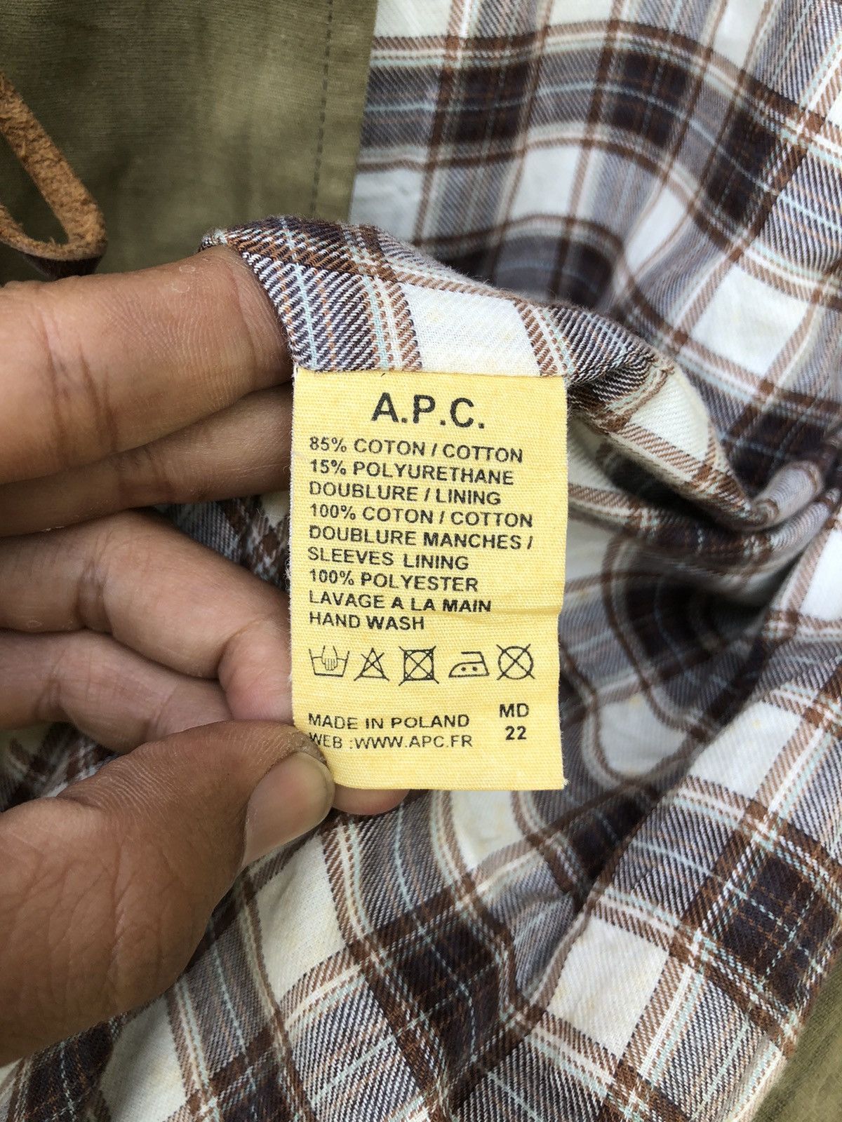 A.P.C. Vintage APC Duffle Style Jacket Removable Hoodie Size US S / EU 44-46 / 1 - 5 Thumbnail