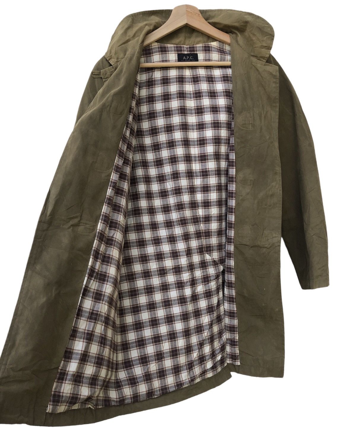 A.P.C. Vintage APC Duffle Style Jacket Removable Hoodie Size US S / EU 44-46 / 1 - 3 Thumbnail