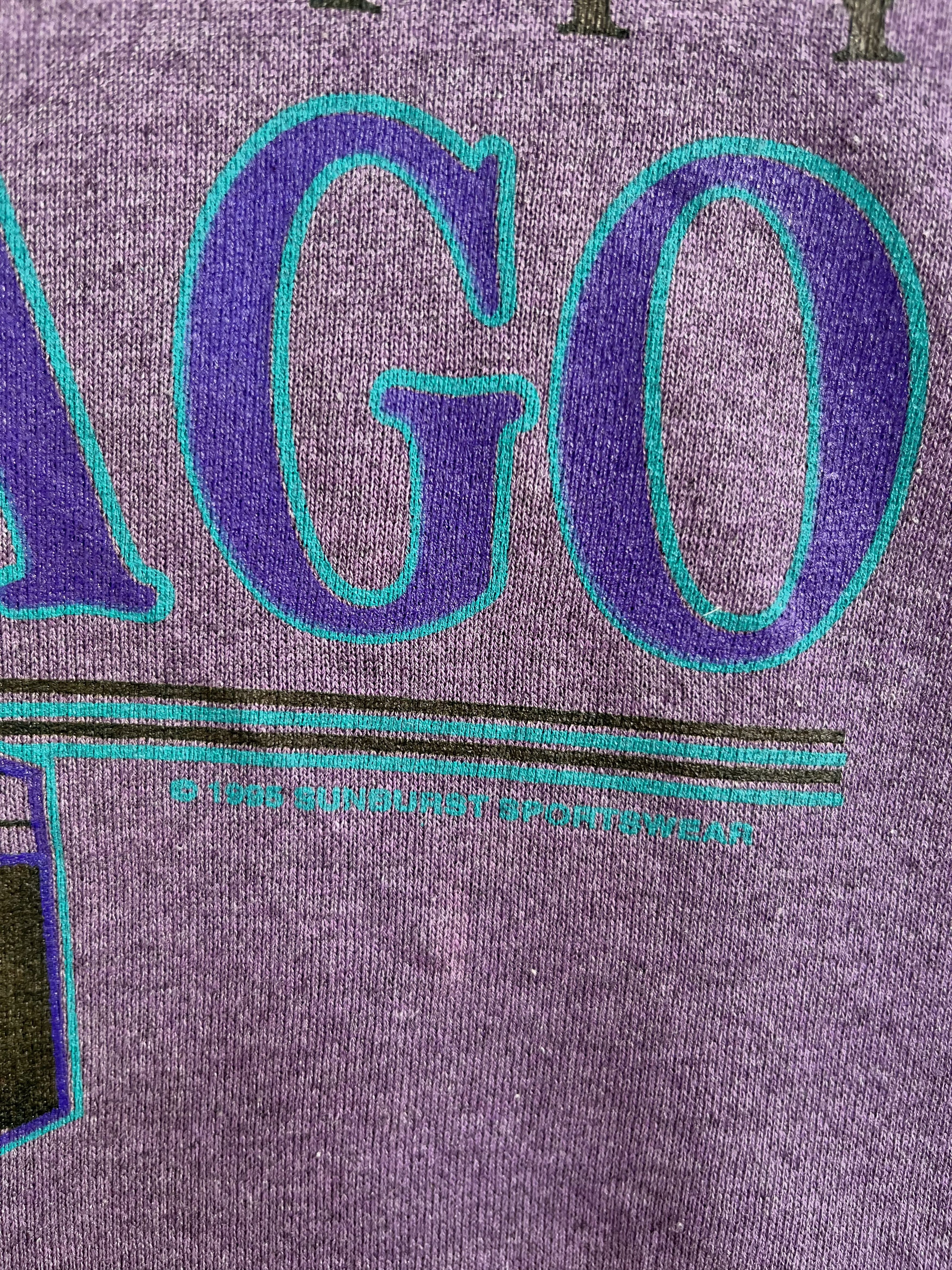 Jerzees Vintage 1995 Windy Chicago City Sweatshirt Size US L / EU 52-54 / 3 - 4 Thumbnail