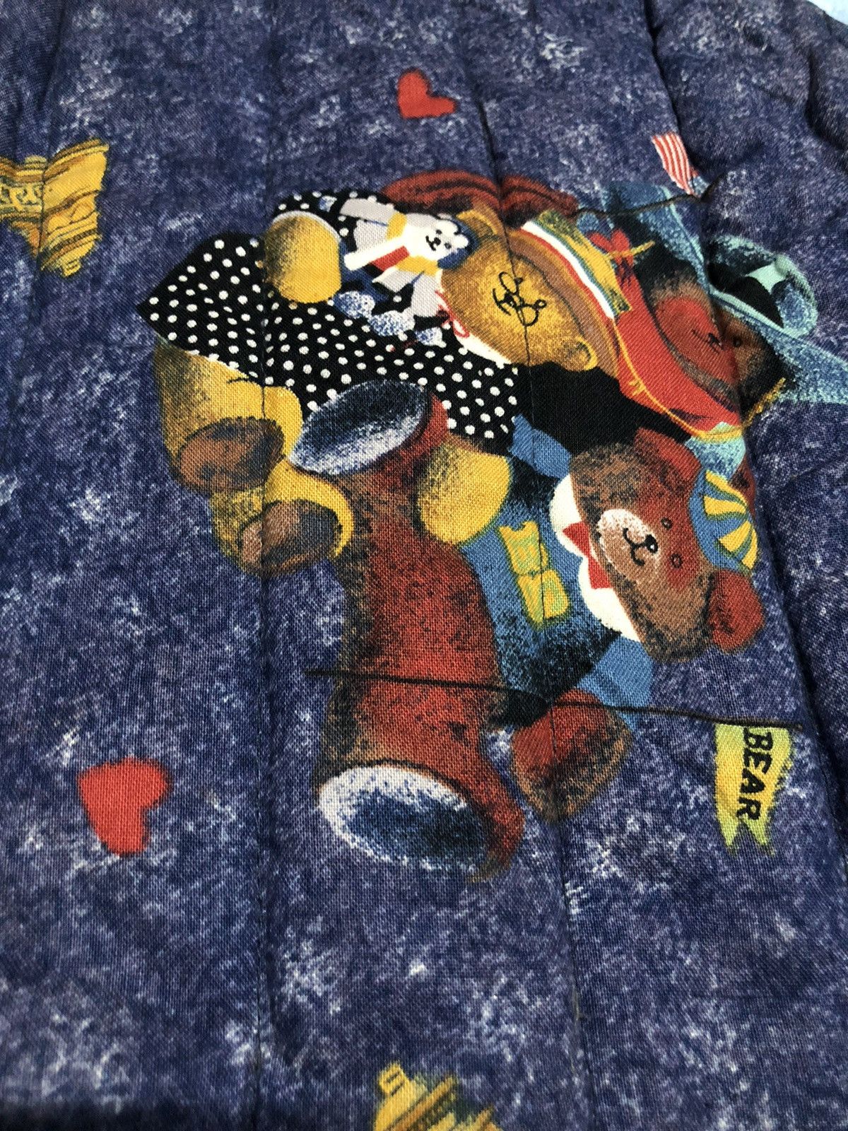 Japanese Brand JapaneseBrand Half Time Full Print Quilted Bear Vest Jacket Size US L / EU 52-54 / 3 - 4 Thumbnail