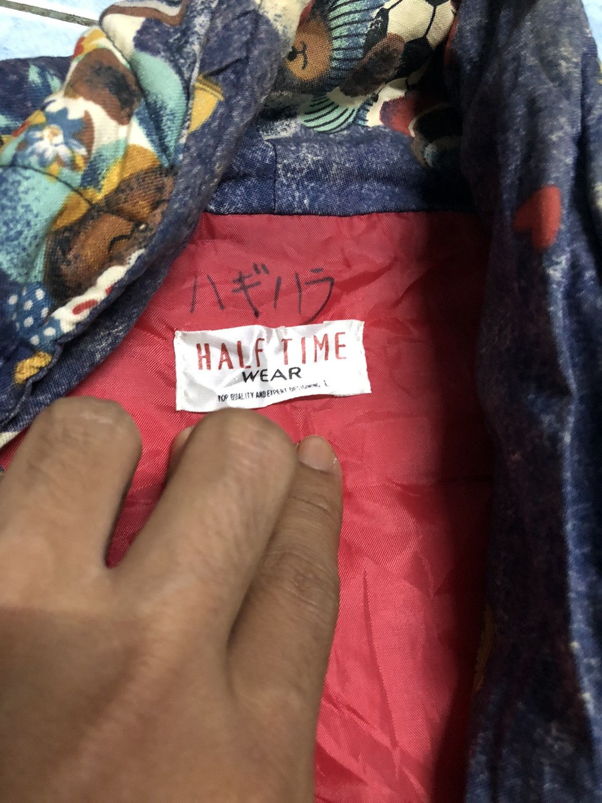 Japanese Brand JapaneseBrand Half Time Full Print Quilted Bear Vest Jacket Size US L / EU 52-54 / 3 - 9 Thumbnail