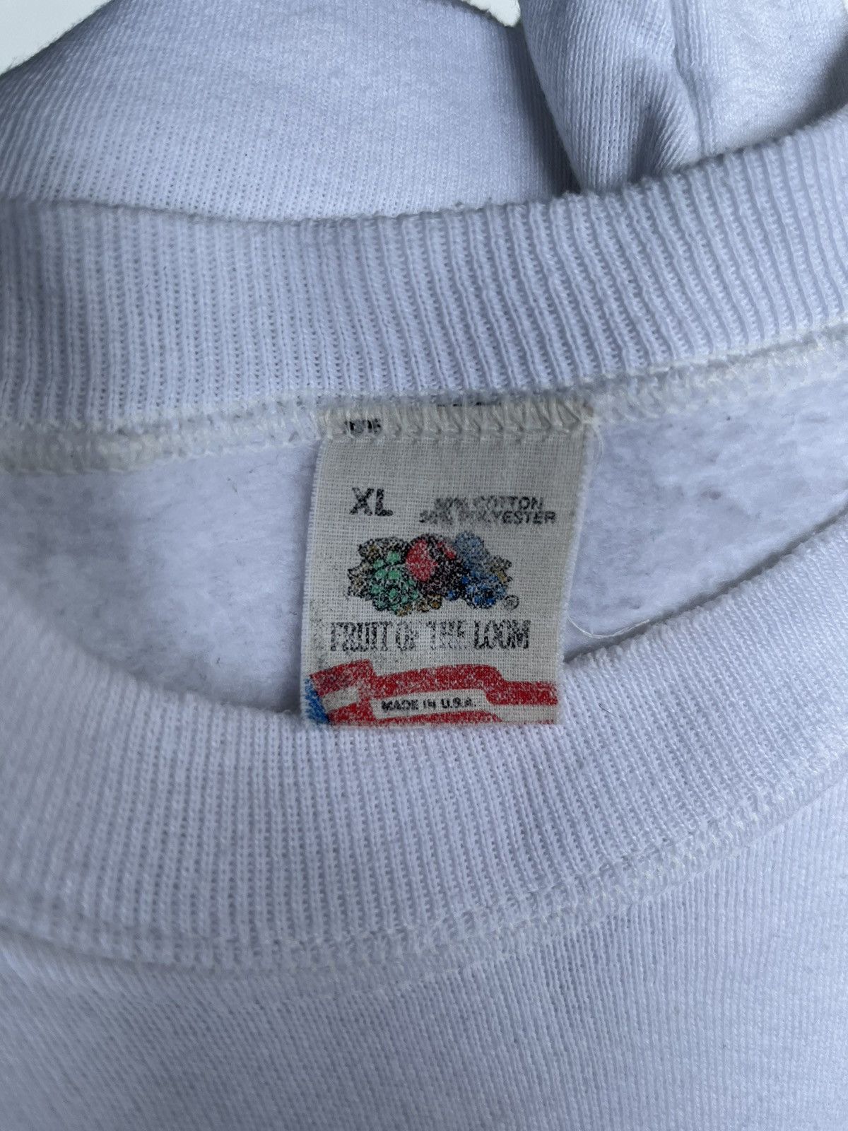 Fruit Of The Loom × NFL RARE🔥1991 Silver Anniversary Super Bowl Match Sweatshirt Size US XL / EU 56 / 4 - 7 Thumbnail