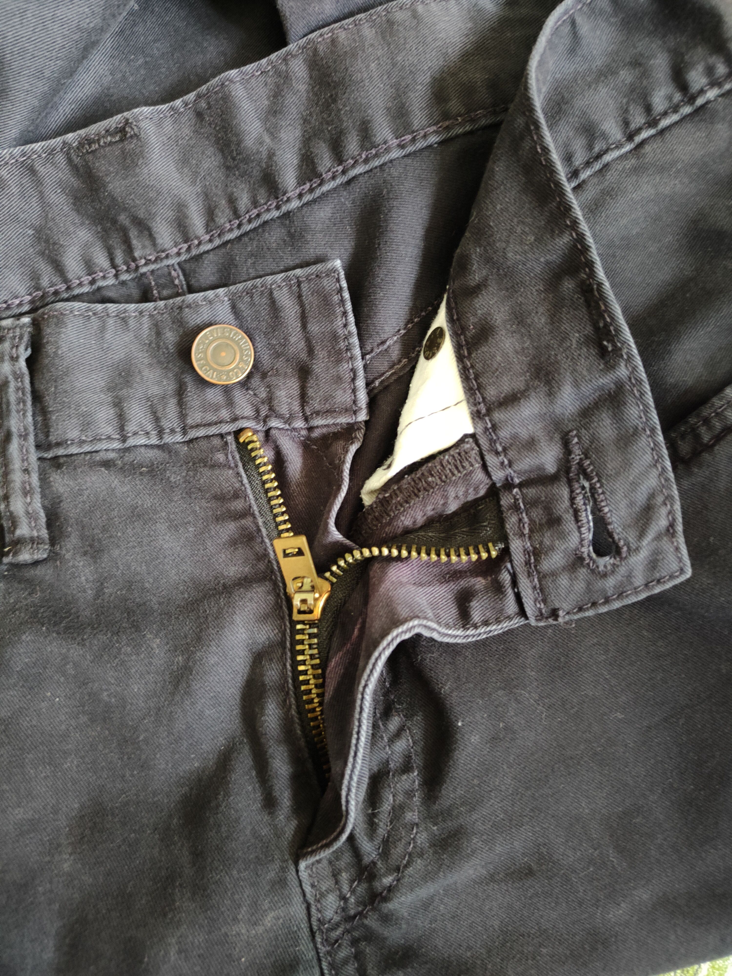 Levi's 511 Levis Dark Blue vintage distressed casual Pants #S814 Size US 29 - 14 Thumbnail