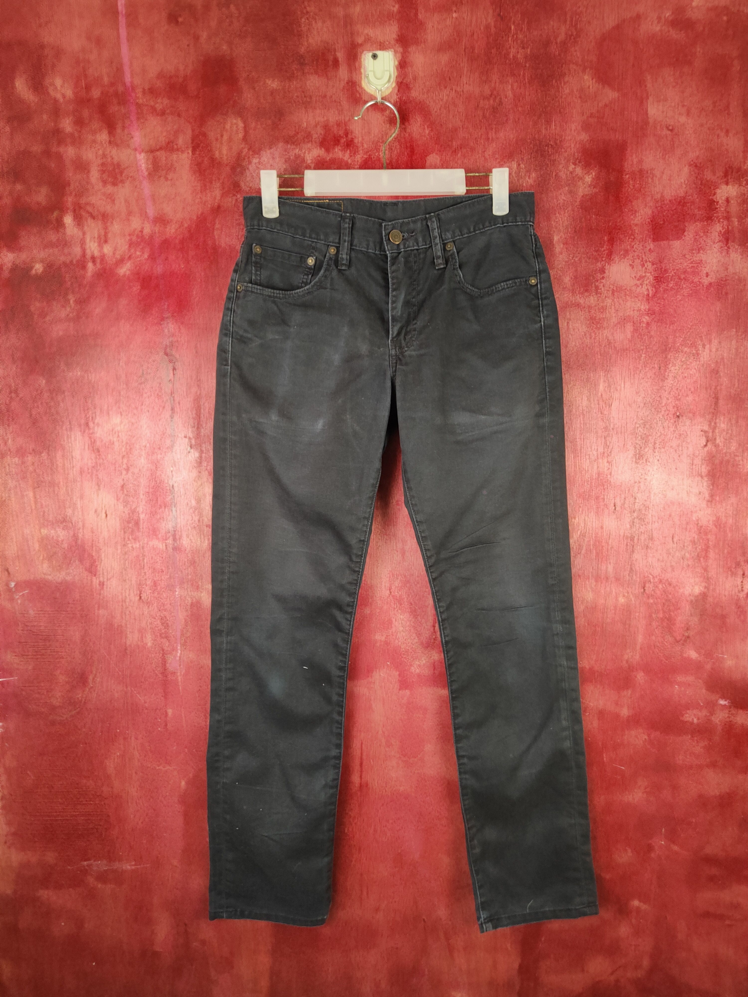 Levi's 511 Levis Dark Blue vintage distressed casual Pants #S814 Size US 29 - 1 Thumbnail