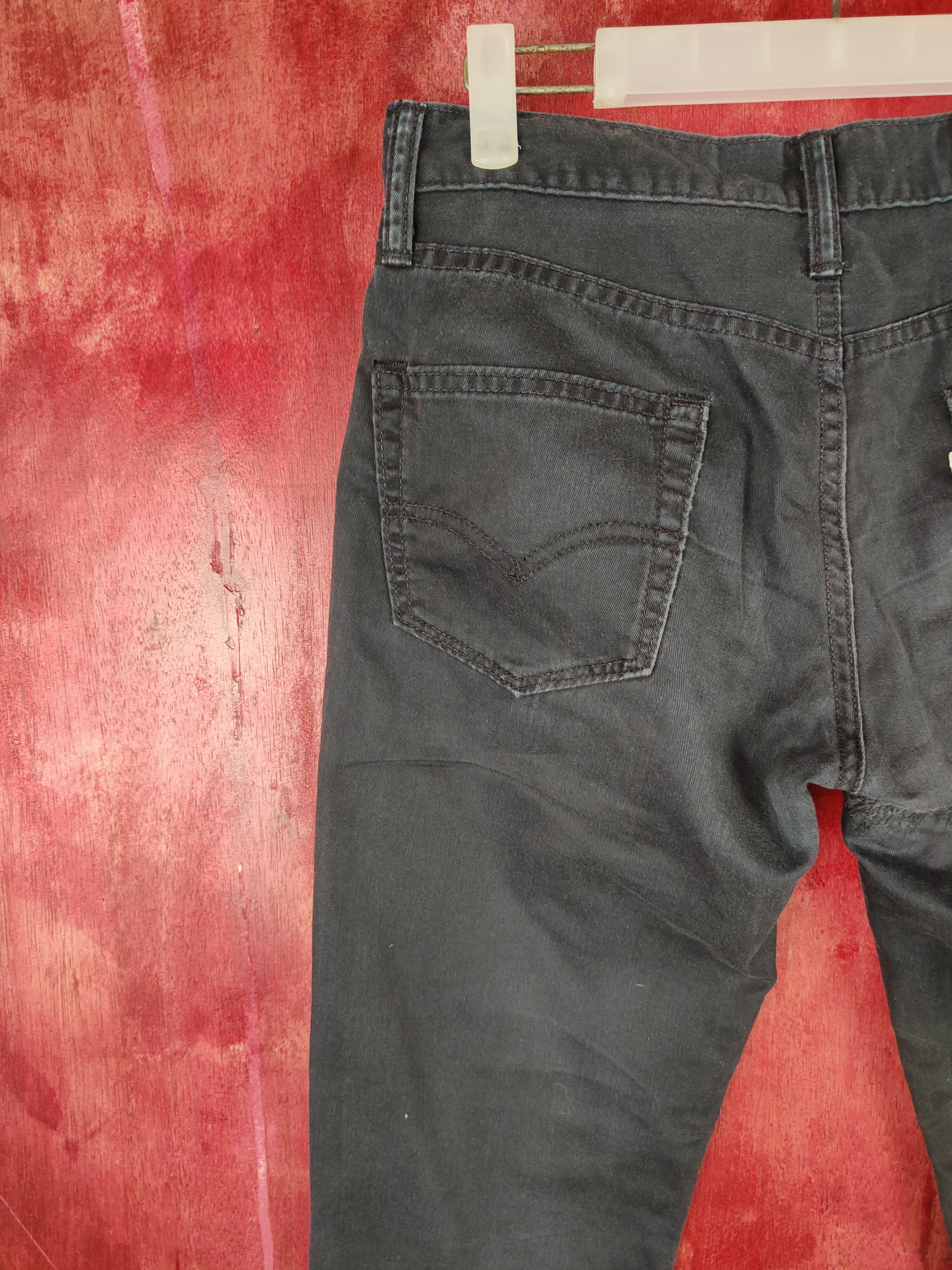 Levi's 511 Levis Dark Blue vintage distressed casual Pants #S814 Size US 29 - 9 Thumbnail
