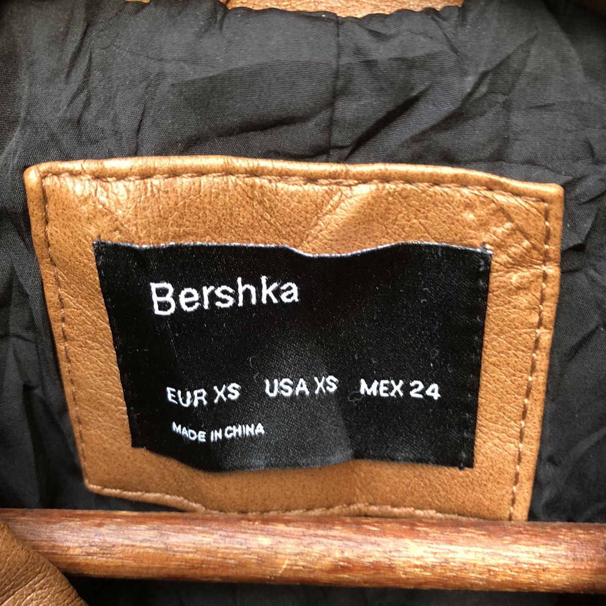 Bershka BERSHKA DOUBLE COLLAR JACKET Size M / US 6-8 / IT 42-44 - 3 Thumbnail