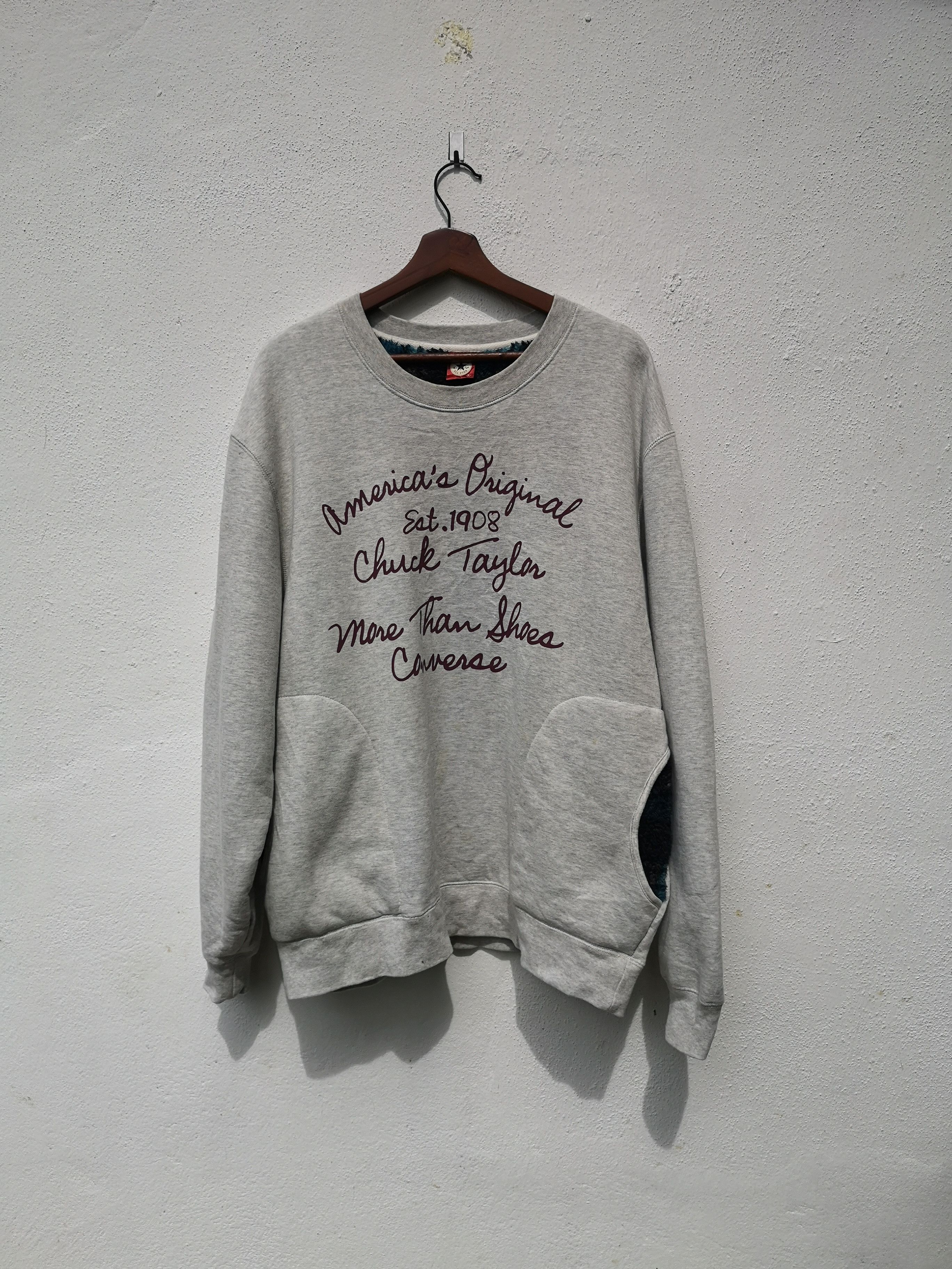 Converse Converse Sweatshirt Fleece In Size US XL / EU 56 / 4 - 1 Thumbnail