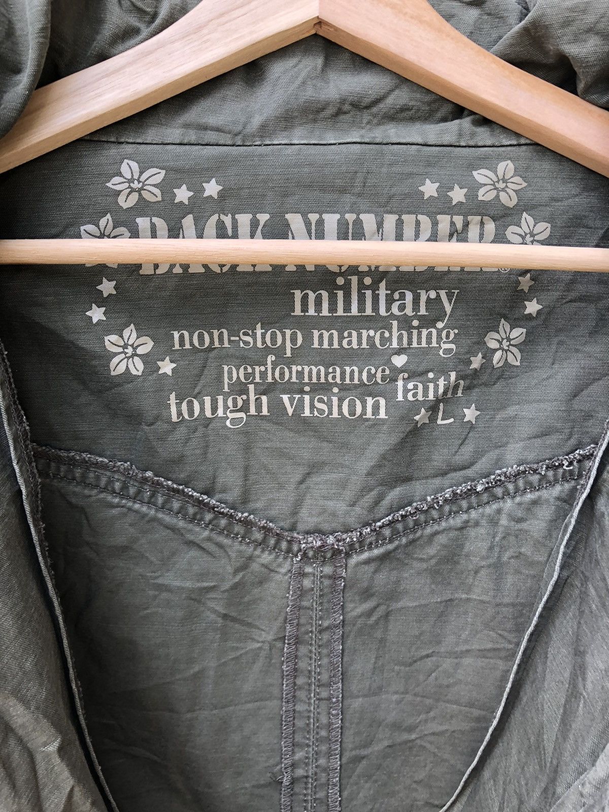 Japanese Brand 🔥Japanese Brand Back Number Military Jacket Size US L / EU 52-54 / 3 - 5 Thumbnail