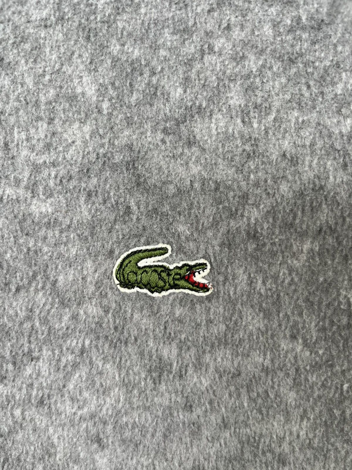 Lacoste Vintage Lacoste Full Zip Fleece Jacket Size US L / EU 52-54 / 3 - 3 Thumbnail