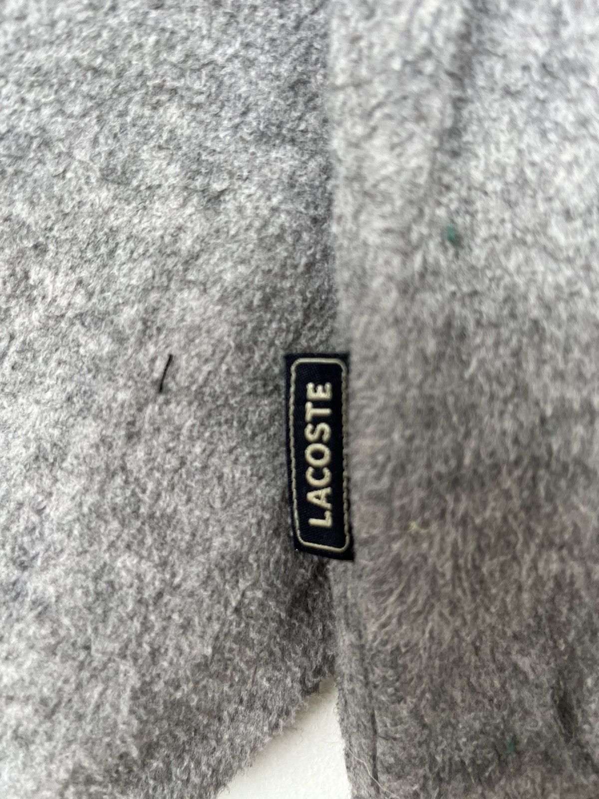 Lacoste Vintage Lacoste Full Zip Fleece Jacket Size US L / EU 52-54 / 3 - 5 Thumbnail
