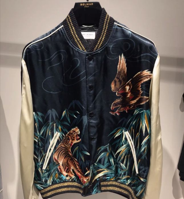 Saint laurent 2024 tiger eagle jacket