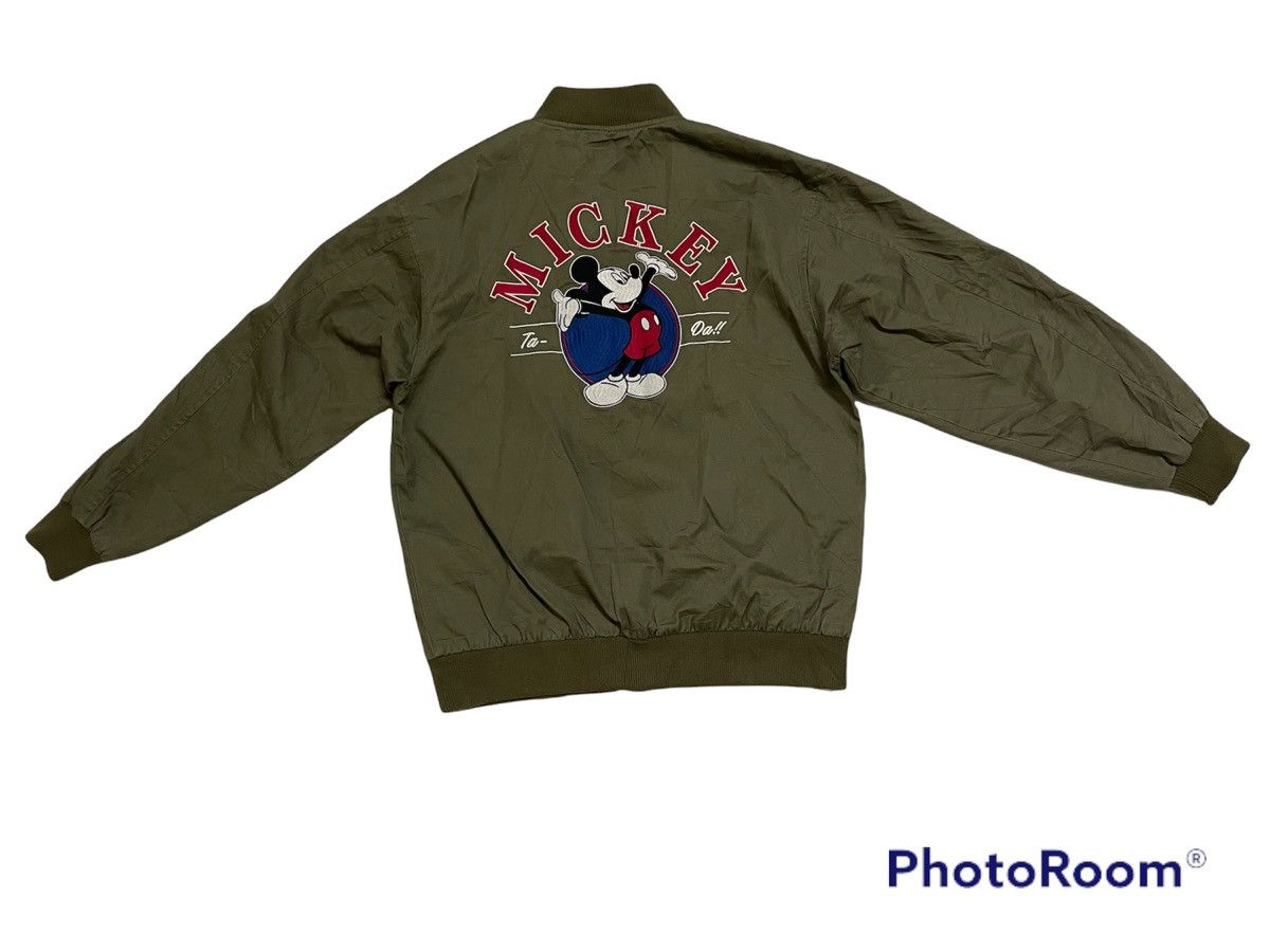Mickey Mouse Vintage Y2K Bomber Jacket Mickey Mouse Embroidery Size US L / EU 52-54 / 3 - 3 Thumbnail