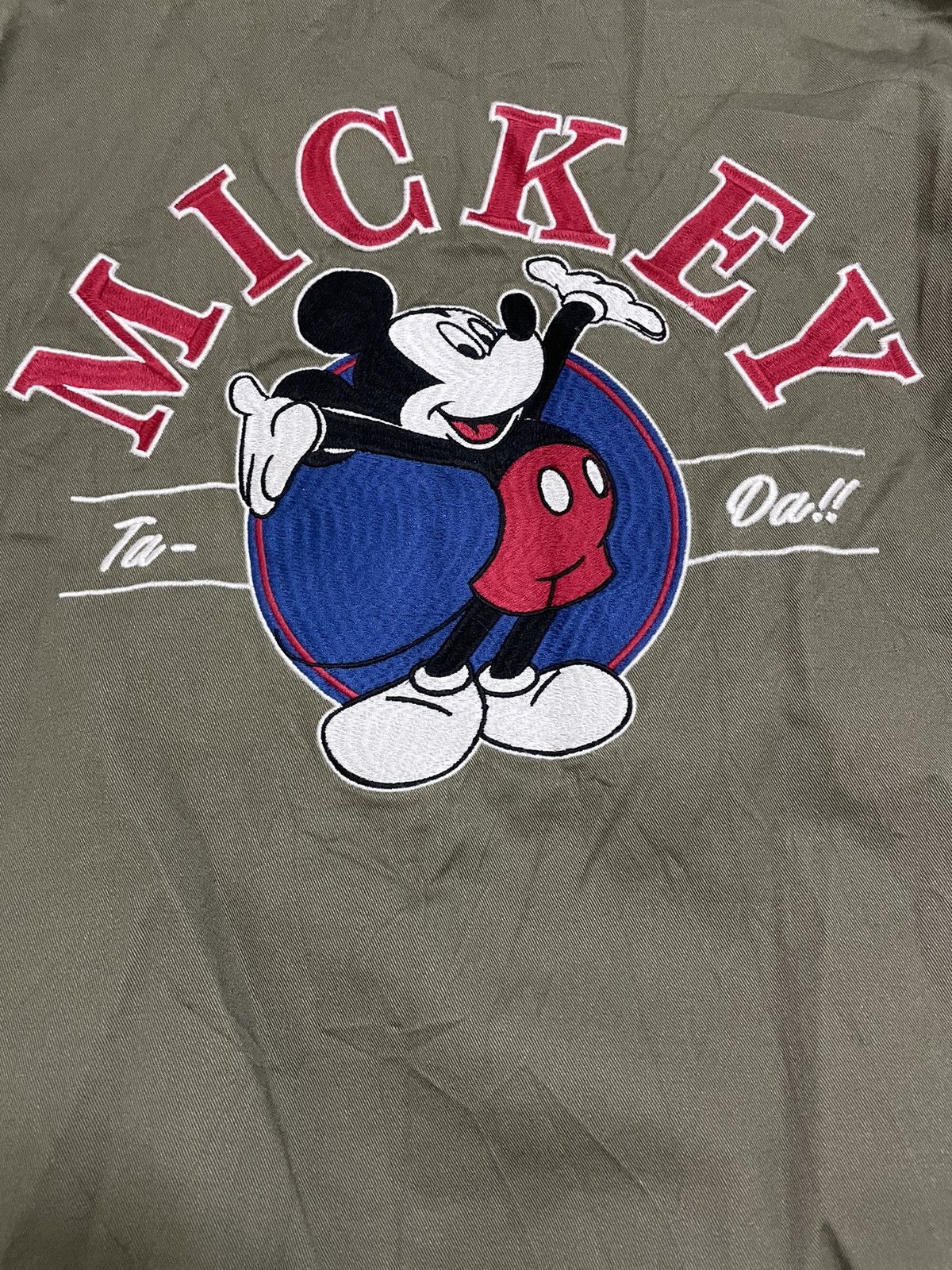 Mickey Mouse Vintage Y2K Bomber Jacket Mickey Mouse Embroidery Size US L / EU 52-54 / 3 - 8 Thumbnail