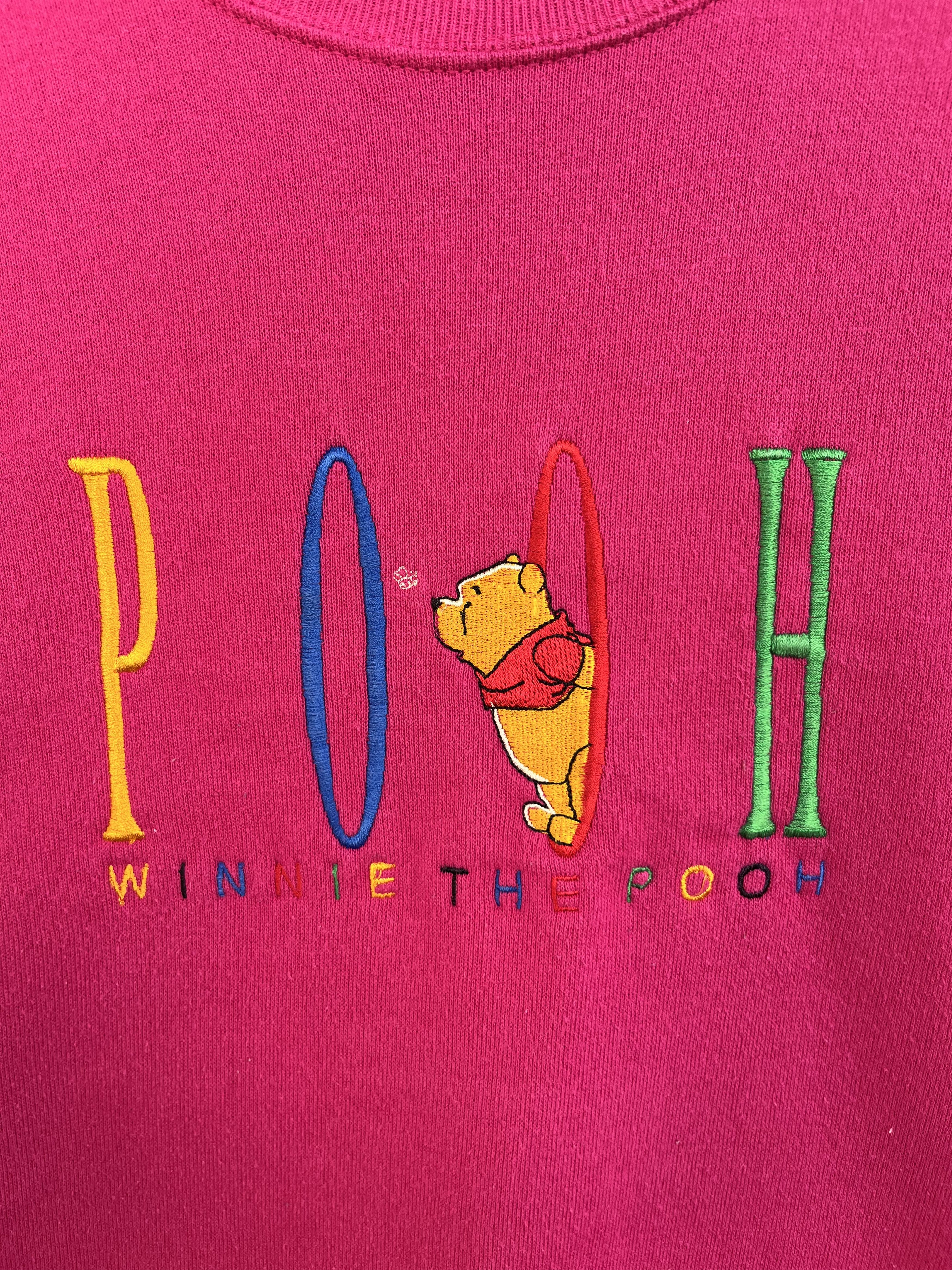 Disney × Vintage 90s Winnie The Pooh Sweatshirt Size L / US 10 / IT 46 - 3 Thumbnail