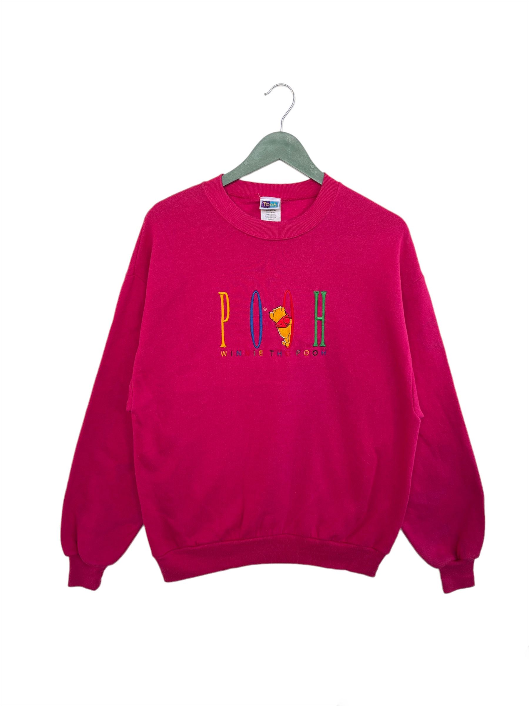 Disney × Vintage 90s Winnie The Pooh Sweatshirt Size L / US 10 / IT 46 - 1 Thumbnail