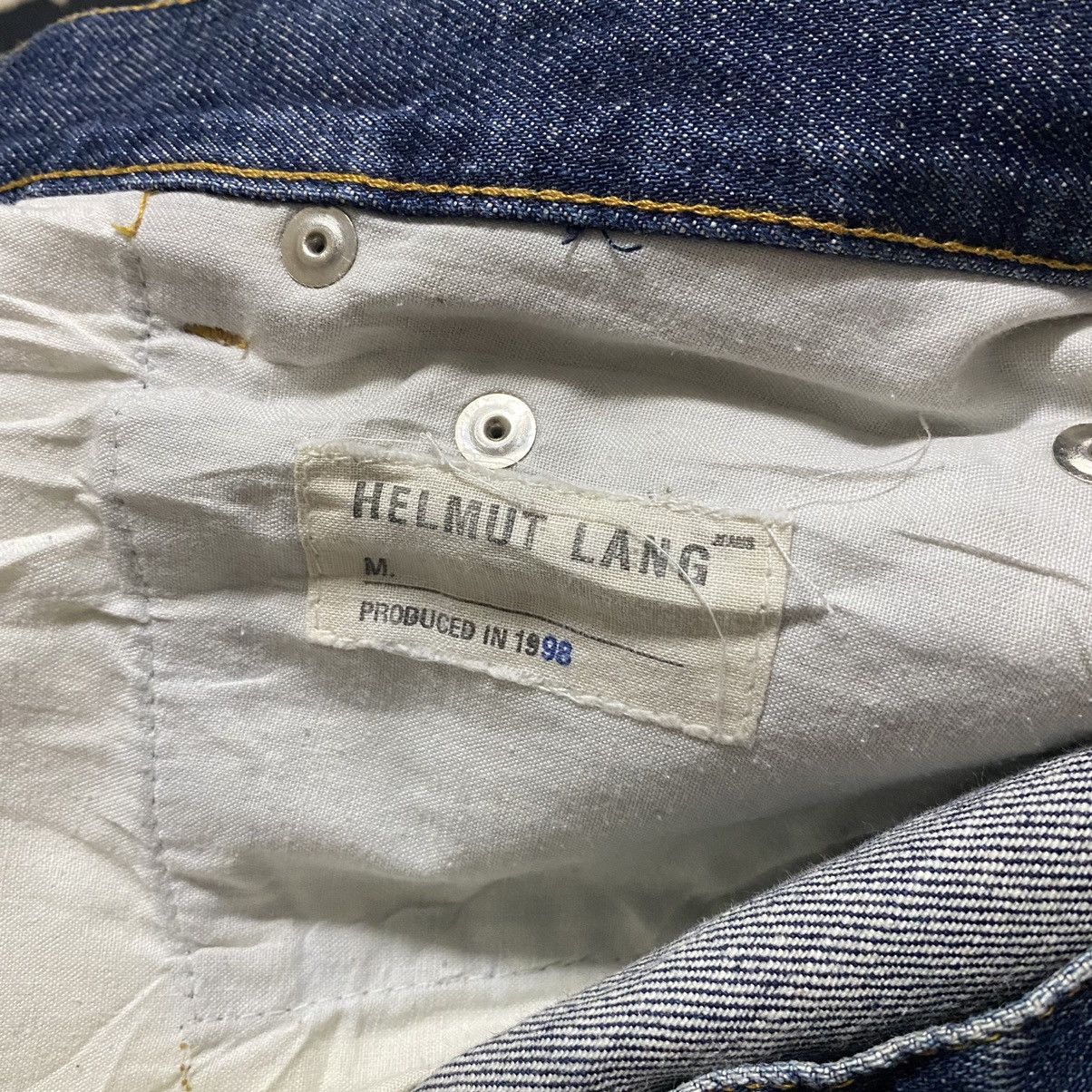 Helmut Lang Vintage 1998 Helmut Lang Distressed Jeans Size US 30 / EU 46 - 20 Thumbnail