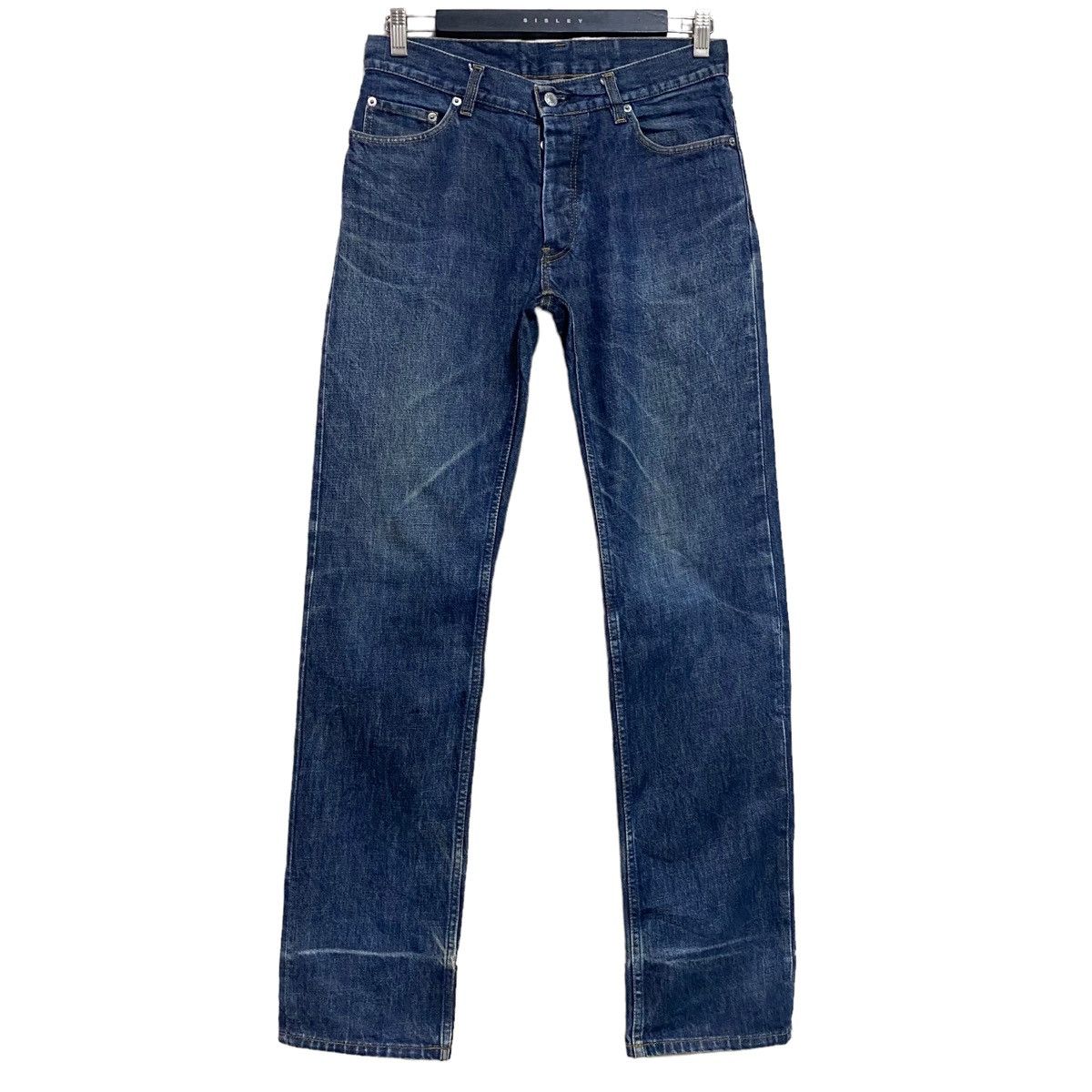 Helmut Lang Vintage 1998 Helmut Lang Distressed Jeans Size US 30 / EU 46 - 2 Thumbnail