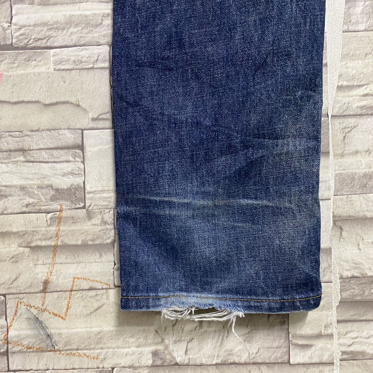 Helmut Lang Vintage 1998 Helmut Lang Distressed Jeans Size US 30 / EU 46 - 16 Thumbnail