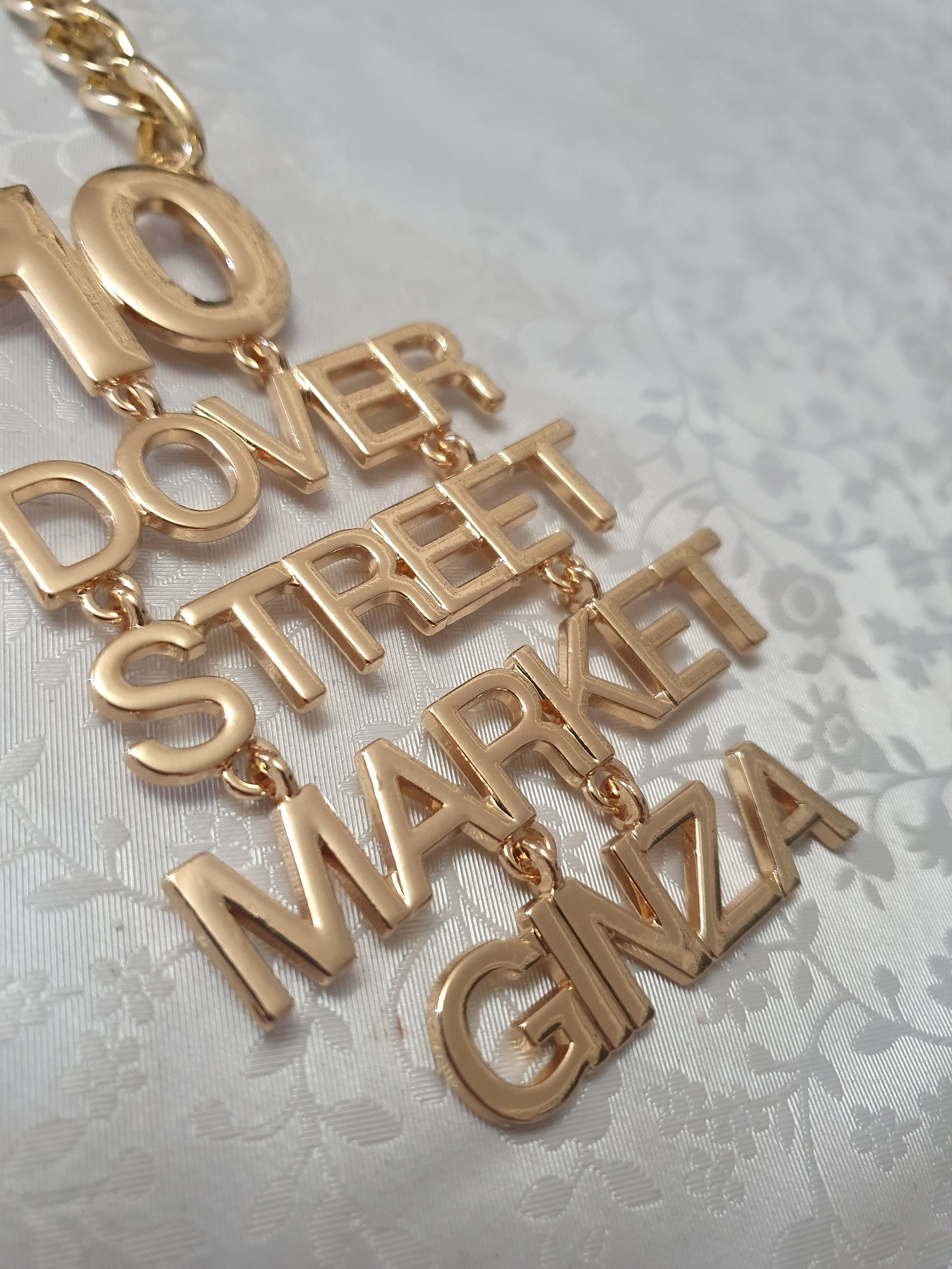 Dover Street Market Dover Street Market Ginza 10th Golden Chain 🇯🇵 Size ONE SIZE - 3 Thumbnail