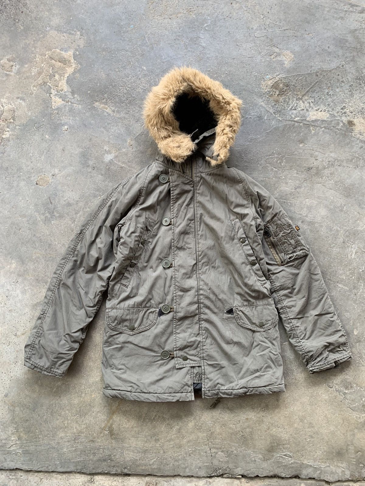 Alpha Industries Vintage Alpha Industries Parka Jacker Size US M / EU 48-50 / 2 - 1 Thumbnail
