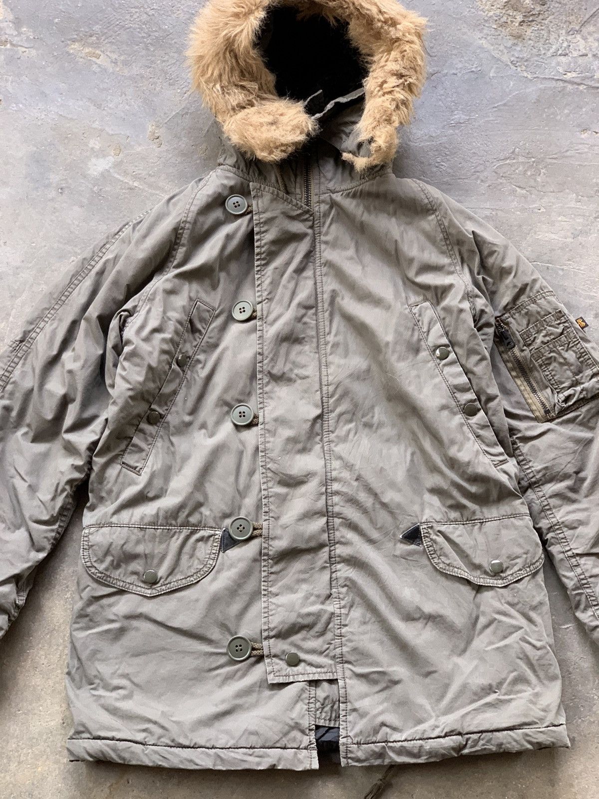 Alpha Industries Vintage Alpha Industries Parka Jacker Size US M / EU 48-50 / 2 - 4 Thumbnail