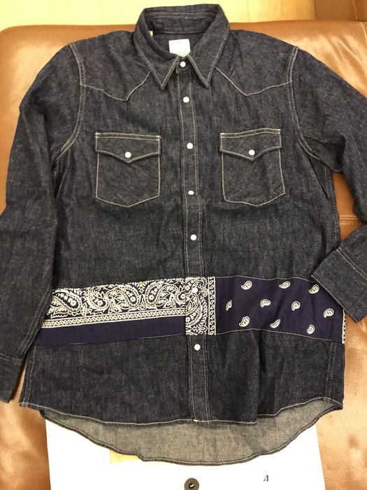 Visvim Visvim SS Bandana border shirt One Wash | Grailed