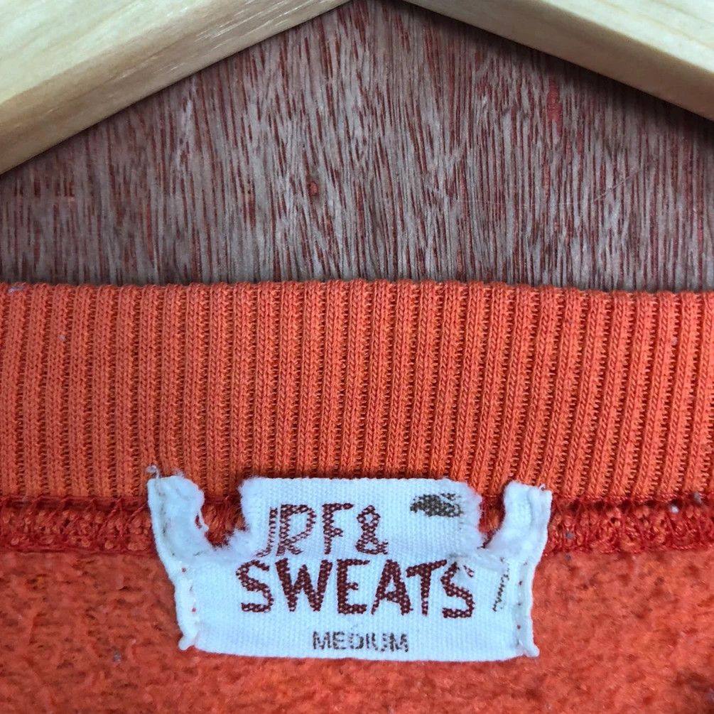 Japanese Brand DL Surf & Sweats Orange vintage Sweatshirt #6017 Size US M / EU 48-50 / 2 - 12 Thumbnail