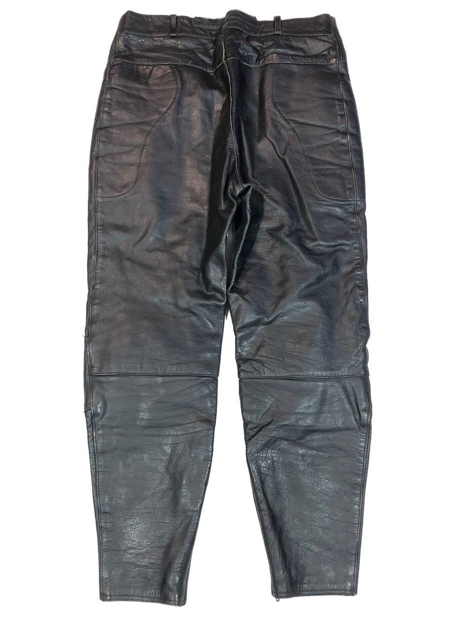 Leather Ashman Racing Moto Leather Pants Vintage Size US 36 / EU 52 - 6 Thumbnail