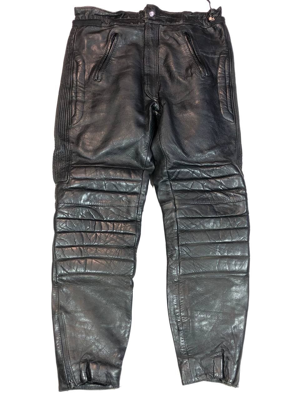 Leather Real Leather Racing Moto Pants Vintage Size US 36 / EU 52 - 1 Thumbnail