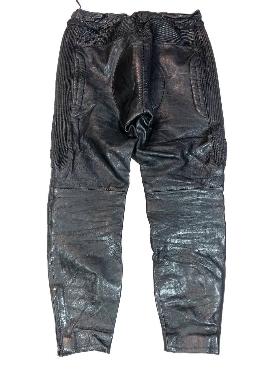 Leather Real Leather Racing Moto Pants Vintage Size US 36 / EU 52 - 6 Thumbnail