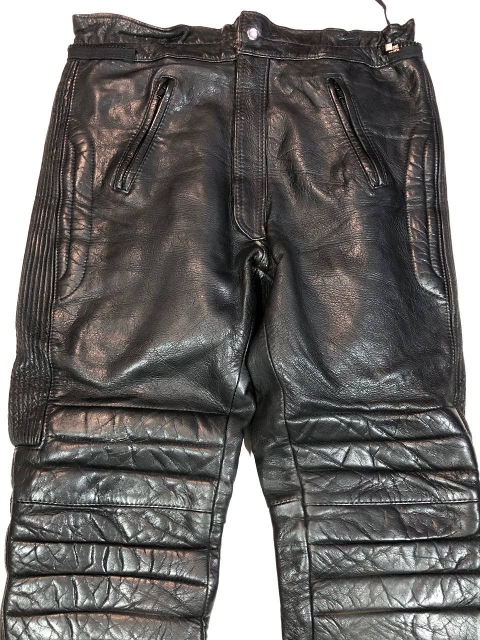 Leather Real Leather Racing Moto Pants Vintage Size US 36 / EU 52 - 2 Thumbnail