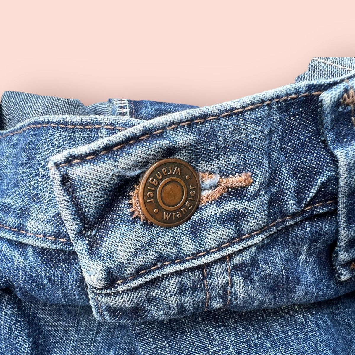 Vintage × Wrangler VINTAGE WRANGLER DENIM CARPENTER SHORT PANTS Size US 32 / EU 48 - 11 Thumbnail