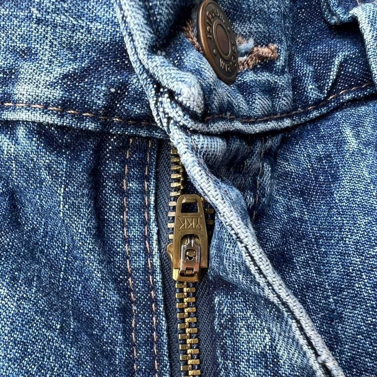 Vintage × Wrangler VINTAGE WRANGLER DENIM CARPENTER SHORT PANTS Size US 32 / EU 48 - 12 Thumbnail