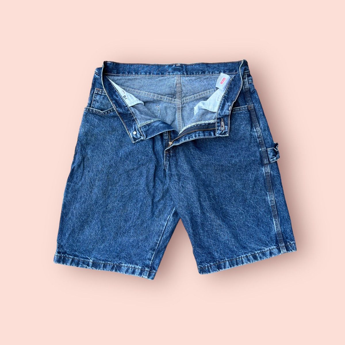 Vintage × Wrangler VINTAGE WRANGLER DENIM CARPENTER SHORT PANTS Size US 32 / EU 48 - 13 Thumbnail