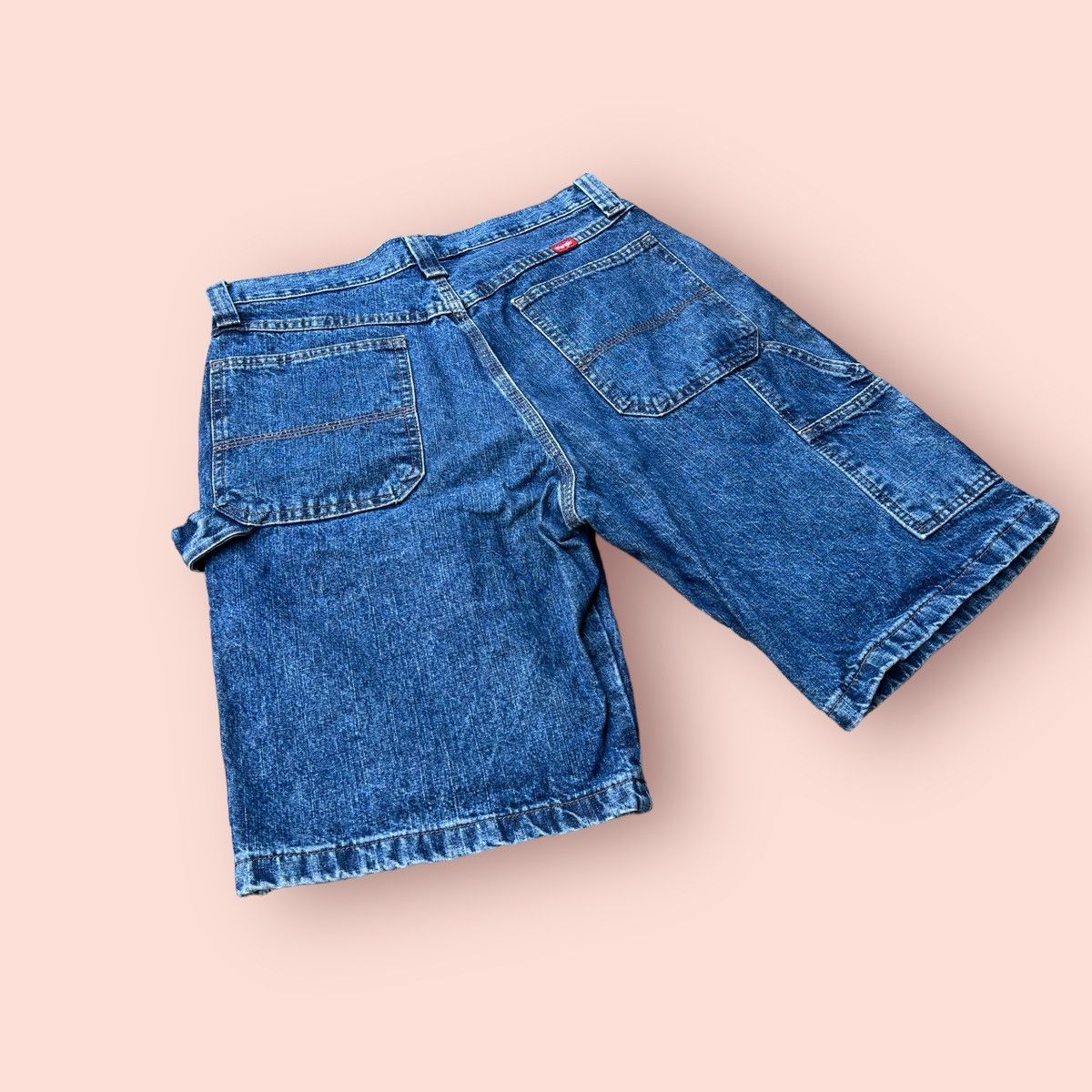 Vintage × Wrangler VINTAGE WRANGLER DENIM CARPENTER SHORT PANTS Size US 32 / EU 48 - 3 Thumbnail