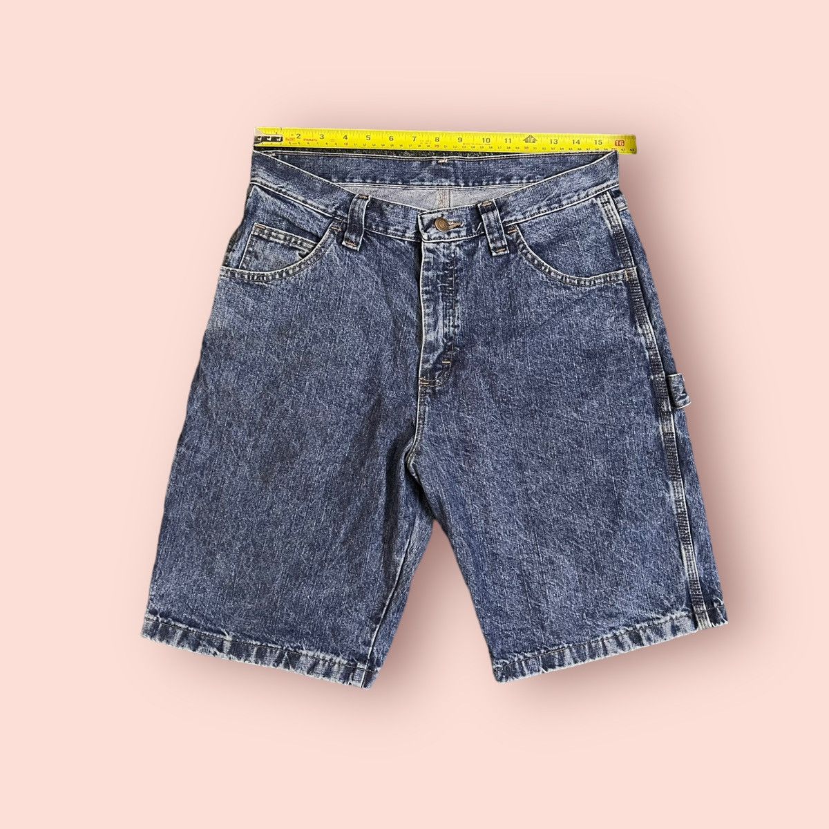 Vintage × Wrangler VINTAGE WRANGLER DENIM CARPENTER SHORT PANTS Size US 32 / EU 48 - 19 Thumbnail