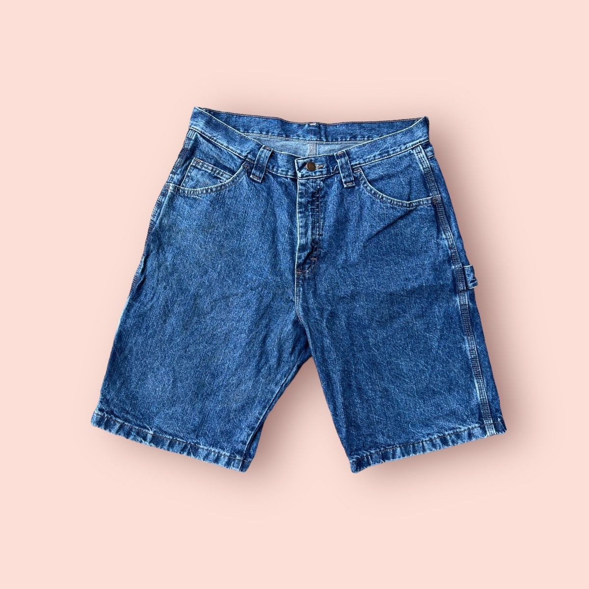 Vintage × Wrangler VINTAGE WRANGLER DENIM CARPENTER SHORT PANTS Size US 32 / EU 48 - 2 Thumbnail