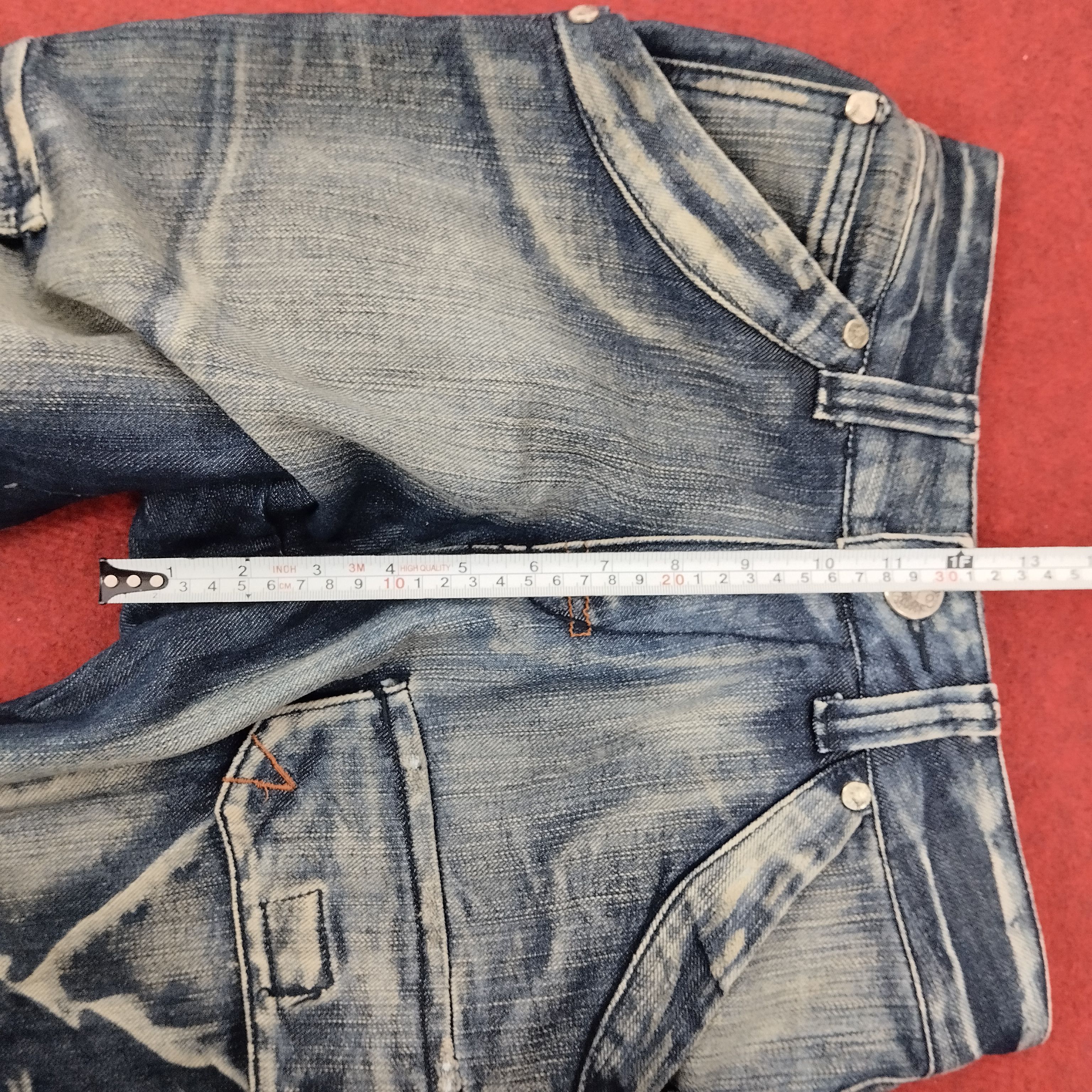 Designer × Vintage King Way Jeans Japanese Streetwear Style Cargo Denim Size US 27 - 19 Thumbnail