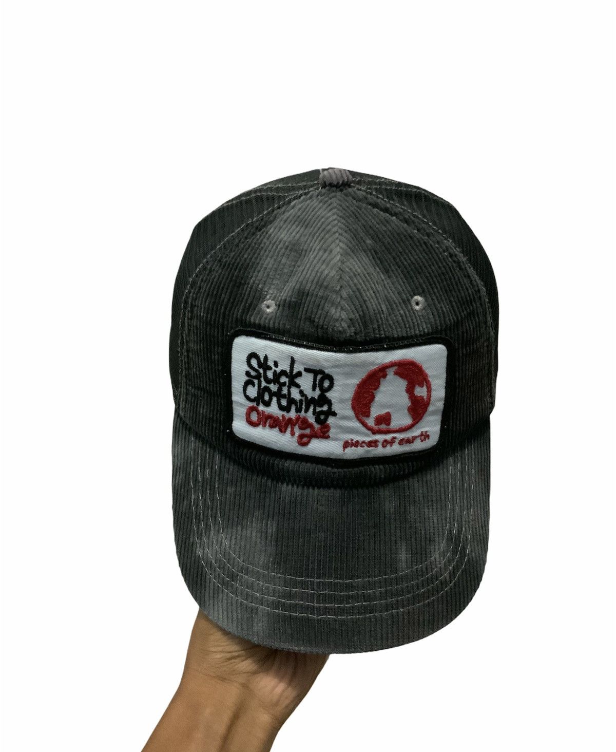 Japanese Brand Pieces of Earth Coduroi Fade Trucker Hat Cap Size ONE SIZE - 6 Thumbnail