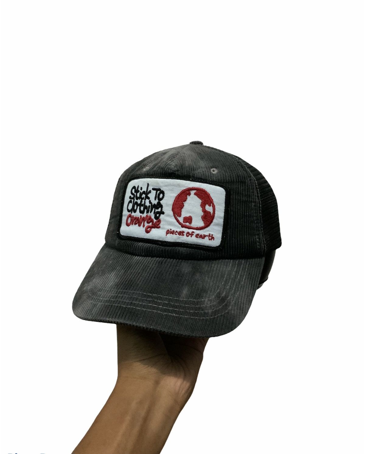 Japanese Brand Pieces of Earth Coduroi Fade Trucker Hat Cap Size ONE SIZE - 2 Thumbnail