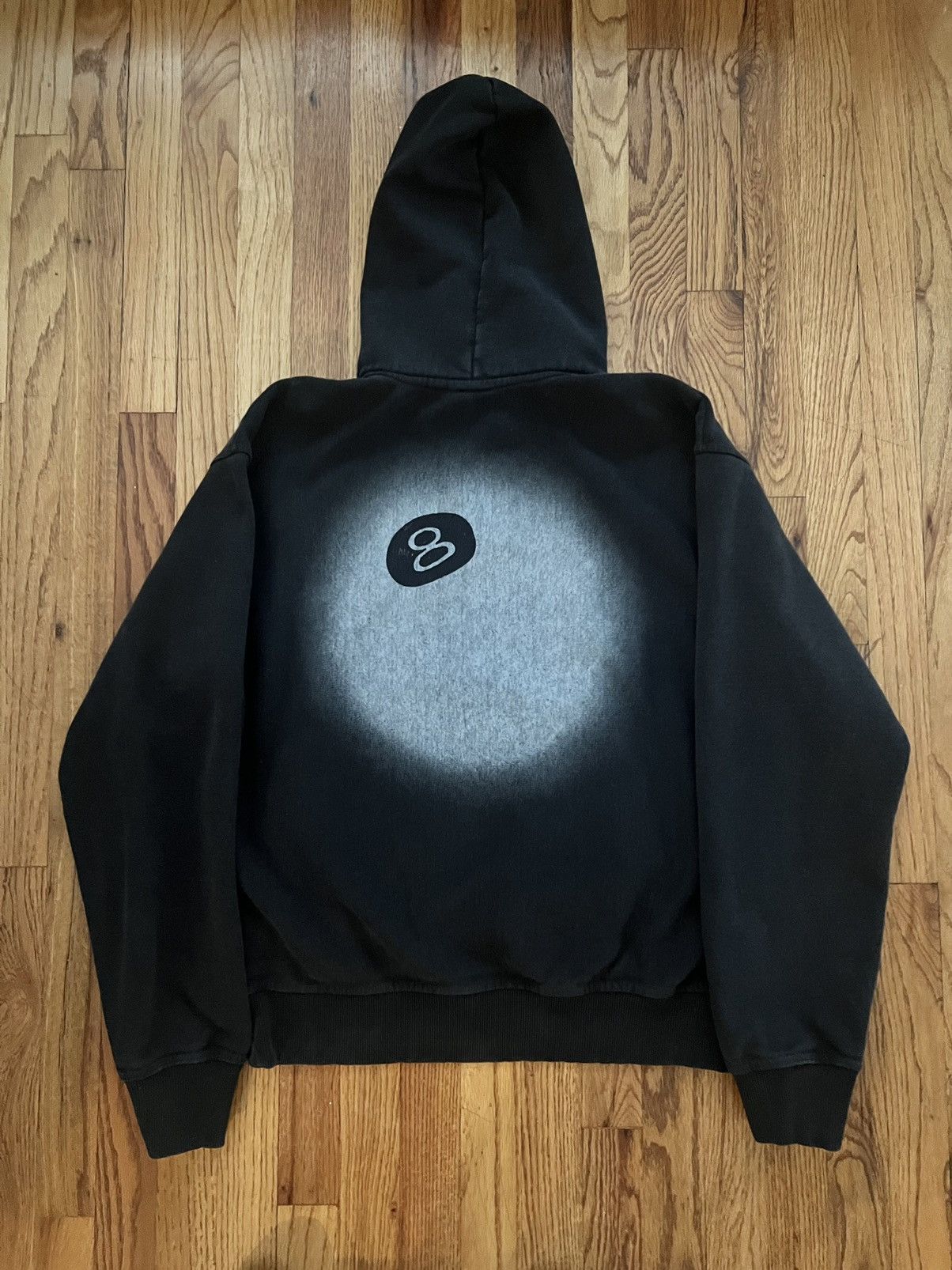 stussy 8Ball Fade Hoodie-